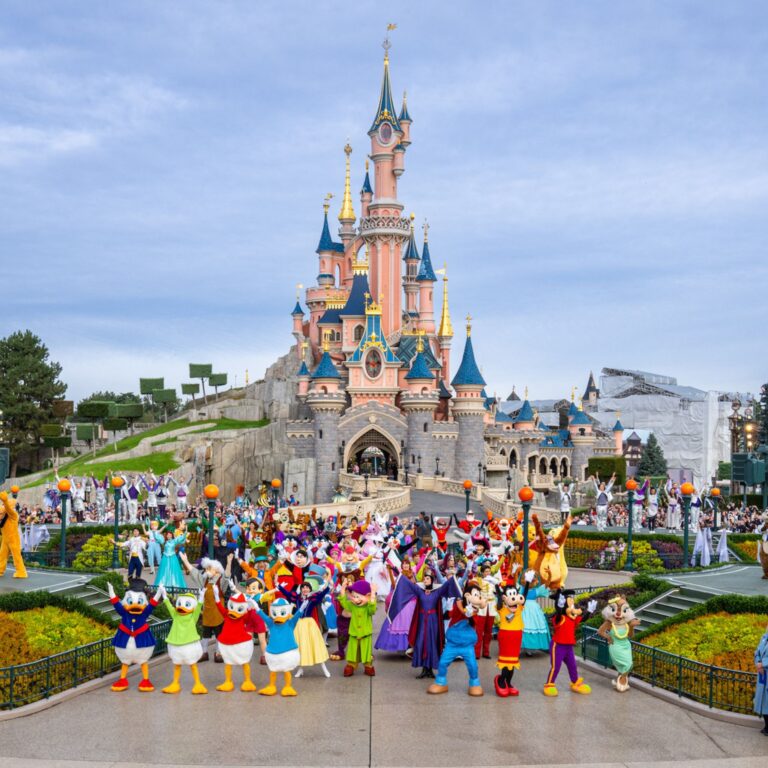 Castelo na Disneyland Paris